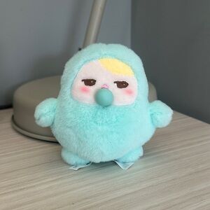 *Rare* Plush Aqua Popmart Smug Beanie Bubble